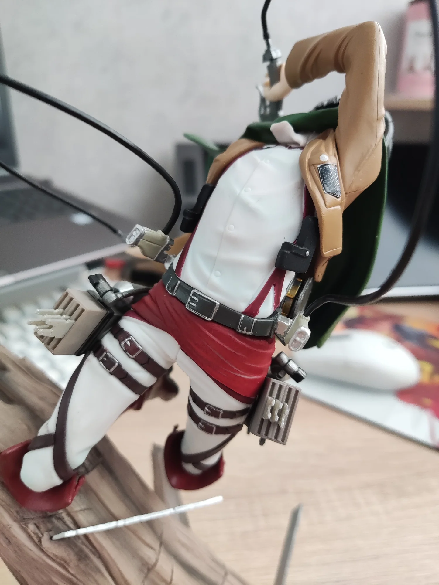Levi Ackerman Attack on Titan PVC Action Figure !!