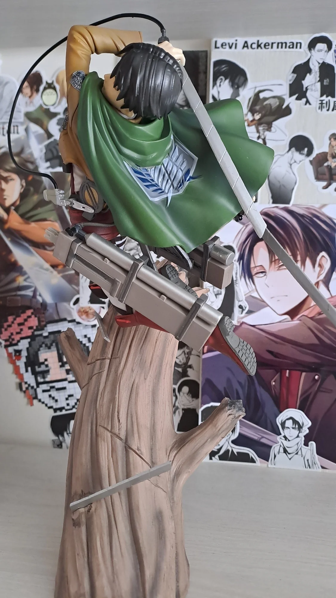 Levi Ackerman Attack on Titan PVC Action Figure !!