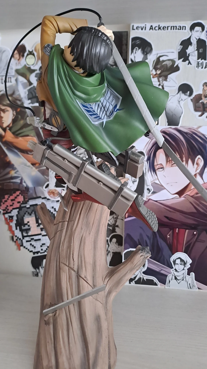 Levi Ackerman Attack on Titan PVC Action Figure !!