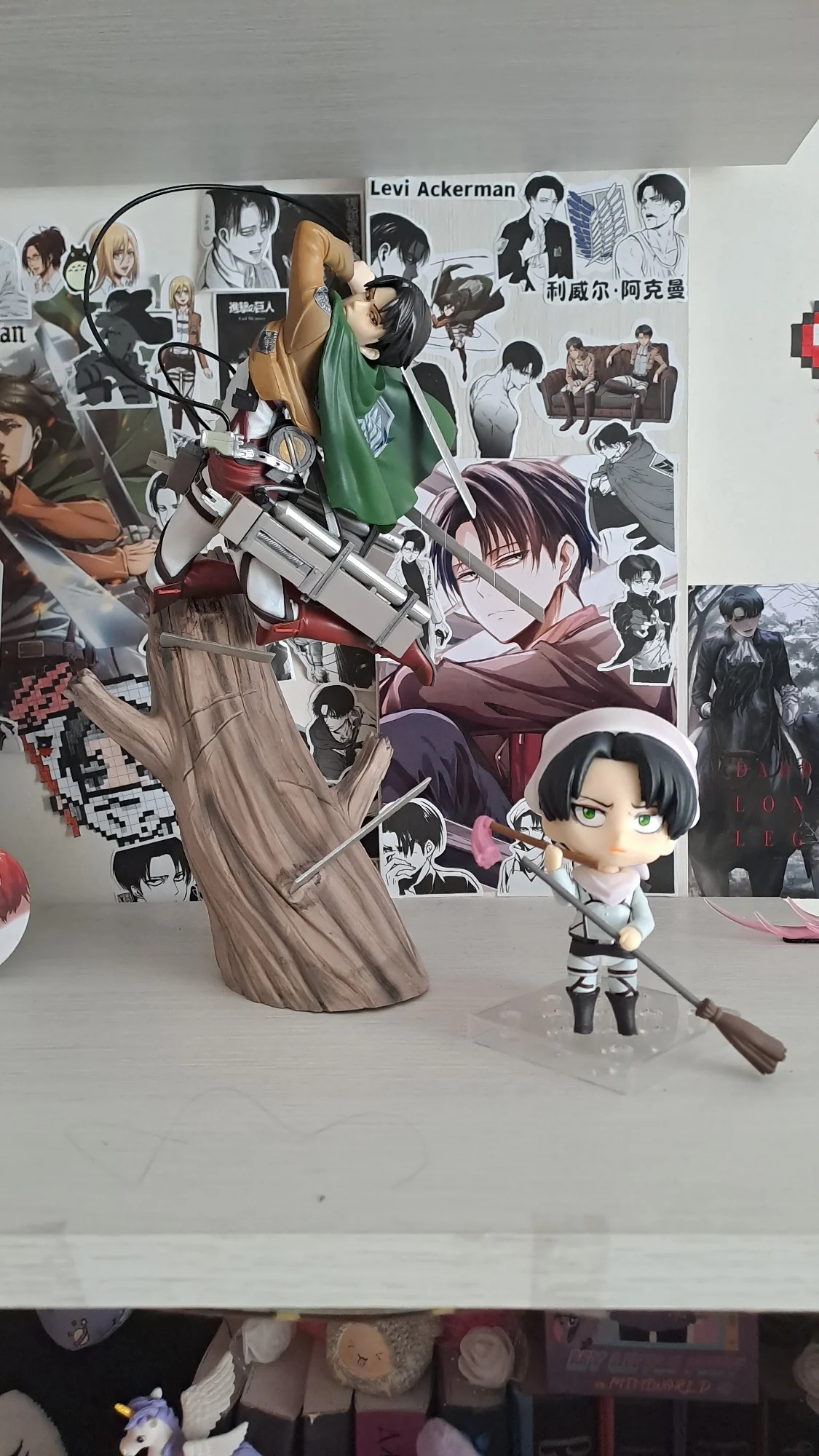 Levi Ackerman Attack on Titan PVC Action Figure !!