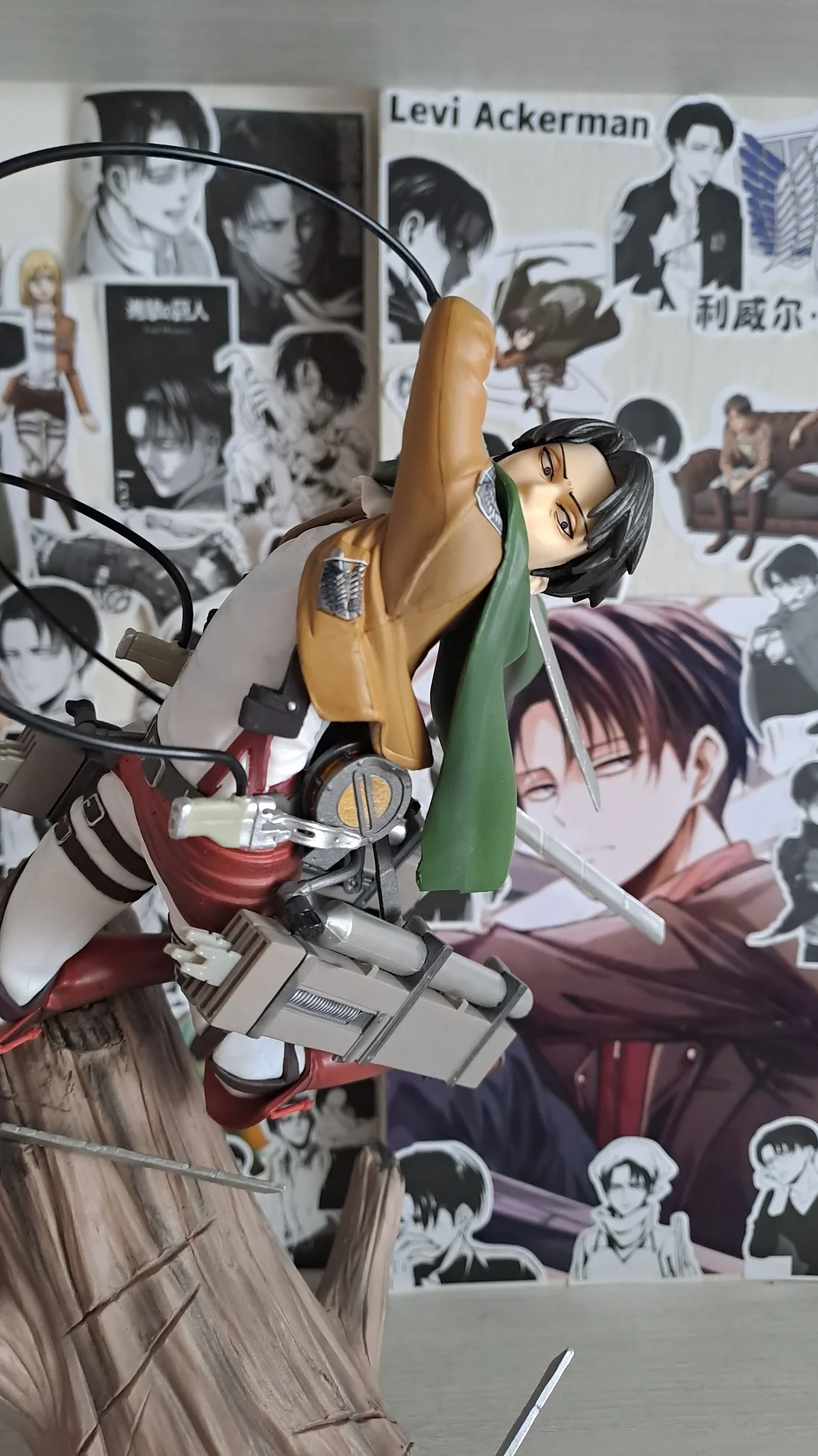 Levi Ackerman Attack on Titan PVC Action Figure !!