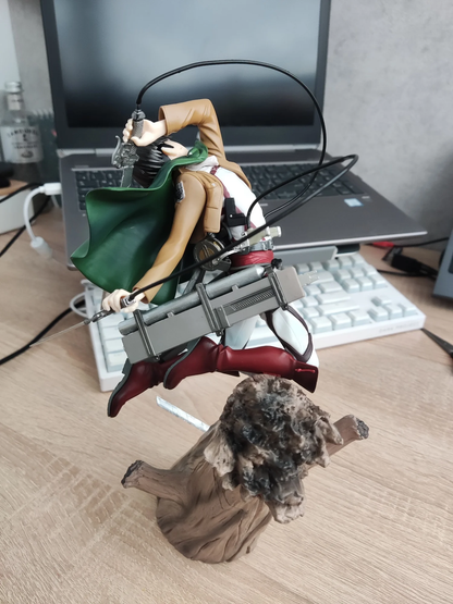 Levi Ackerman Attack on Titan PVC Action Figure !!