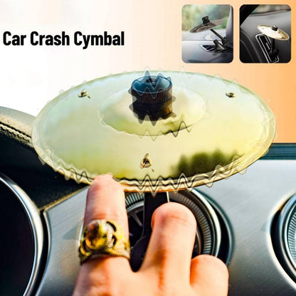 Universal Clip-On Air Vent Mini Drum Cymbals –