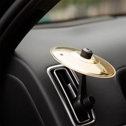 Universal Clip-On Air Vent Mini Drum Cymbals –